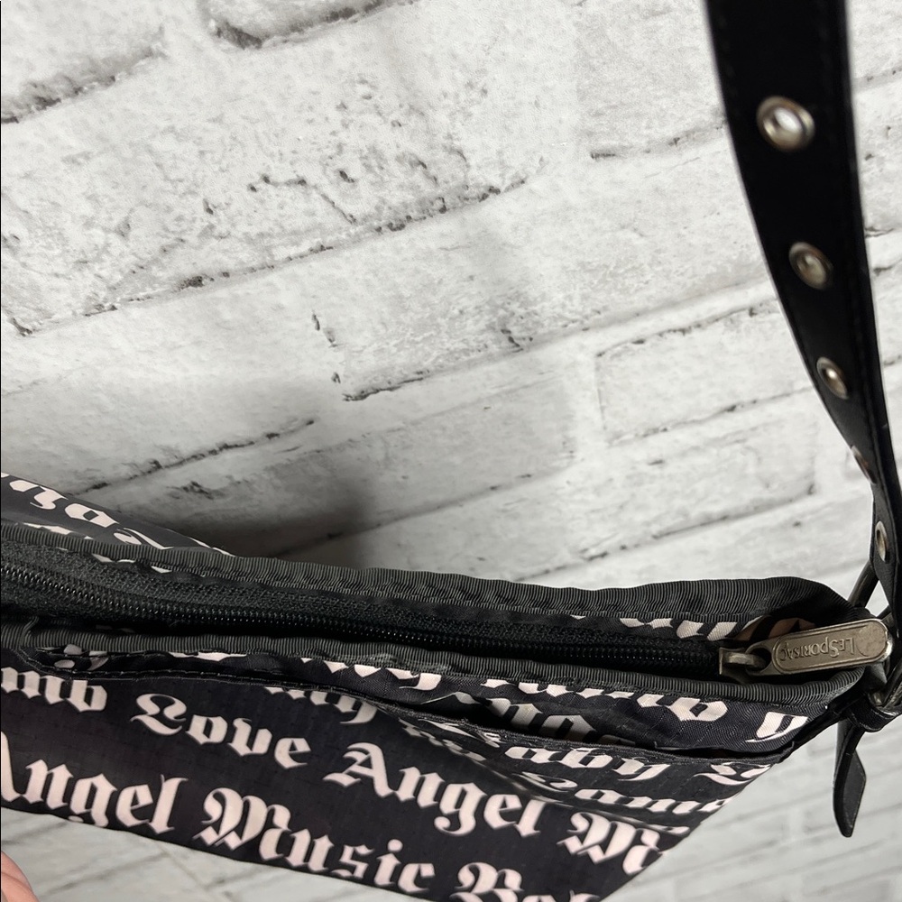 L.A.M.B. Gwen Stefani Script Crossbody Bag - Picture 8 of 11